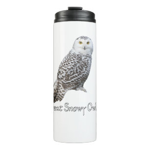 Snowy Owl Leak Proof Thermal Tumbler Thermosbeker