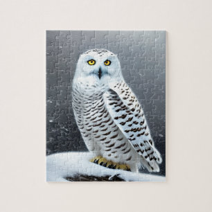 Snowy Owl Legpuzzel