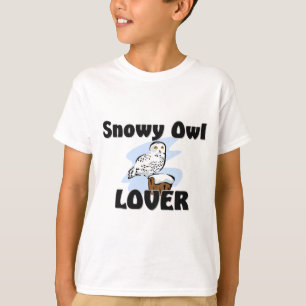 Snowy Owl Lover T-shirt