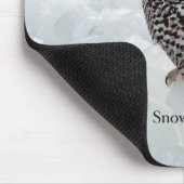 Snowy Owl Mousepad Muismat (Hoek)