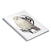 Snowy Owl Notitieboek (Rechterzijde)