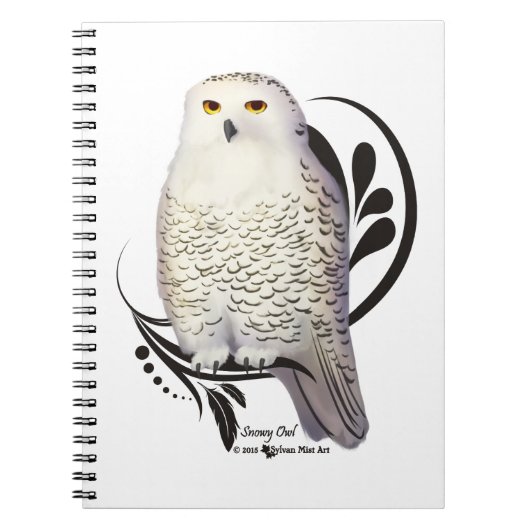 Snowy Owl Notitieboek (Voorkant)