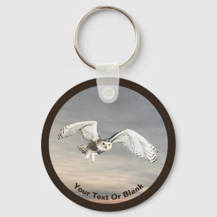 Snowy Owl Sleutelhanger