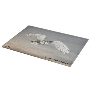 Snowy Owl Snijplank