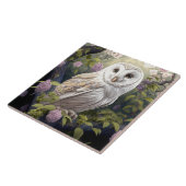 SNOWY OWL TILE TEGELTJE (Zijkant)