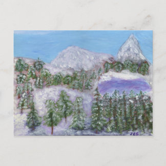 Snowy Peaks Briefkaart