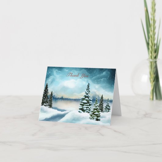 Snowy pine (Devant)