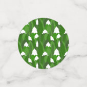 Snowy Pine Forest Confetti (Kleine voorkant)