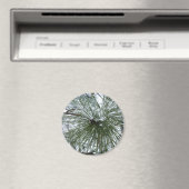 Snowy Pine Needles Winter Natuur Magneet (Insitu (Vaatwasser))