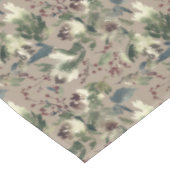 Snowy Pines en Red Berries Taupe Tablecloth Tafelkleed (Gekanteld)