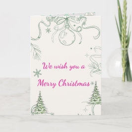 Snowy Pines & Peace Kaart