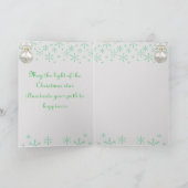 Snowy Pines & Peace Kaart (Binnen)