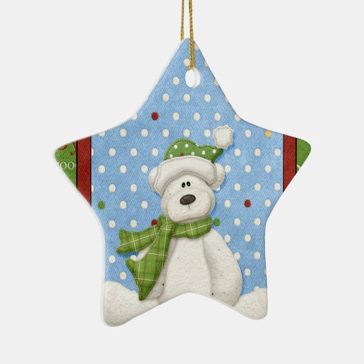 Snowy Polar Beer Ornament (Rechts)