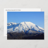 Snowy Range nabij Mt. St. Helens Briefkaart (Voorkant / Achterkant)