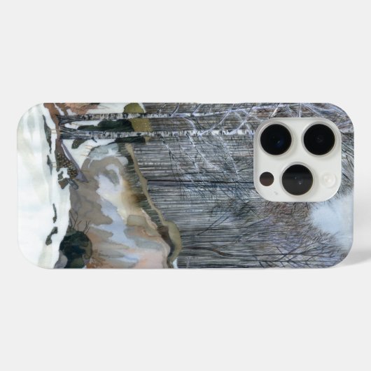 Snowy ravine Case-Mate iPhone case (Achterkant (horizontaal))
