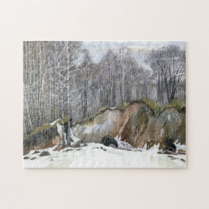 Snowy ravine legpuzzel