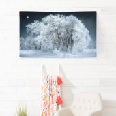 Snowy Road door Frosted Trees Spandoek (Insitu)