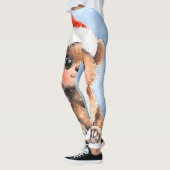 Snowy Santa Little Cub Leggings (Links)