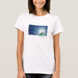 Snowy snewman t-shirt