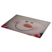 Snowy Snowman Snijplank (Hoek)