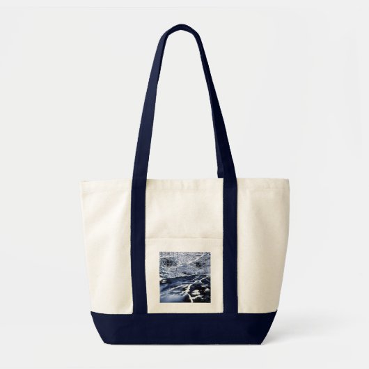 Snowy Stream - Tote Bag (Voorkant)