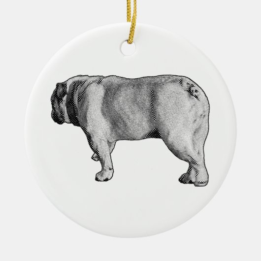 Snowy Stride, Keepsake Cheer Keramisch Ornament (Voorkant)