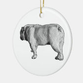 Snowy Stride, Keepsake Cheer Keramisch Ornament (Links)