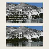 Snowy Tenaya Lake Yosemite National Park Photo (Devant & derrière)