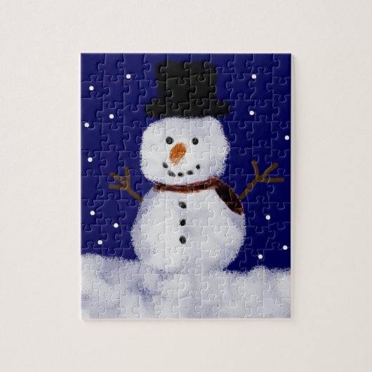 Snowy The Snowman Legpuzzel (Verticaal)
