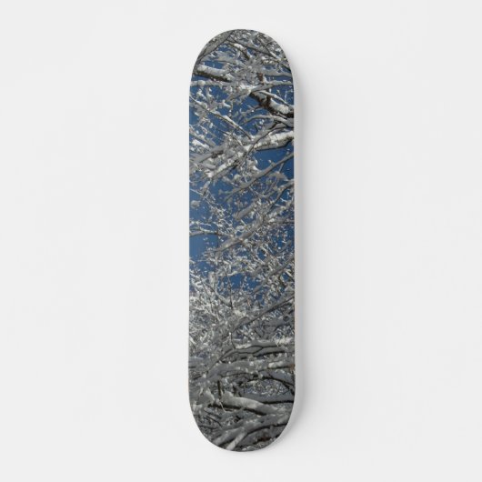 Snowy Tree Board Skateboard (Voorkant)