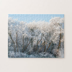 Snowy Trees, 252 pièces Jigsaw Puzzle