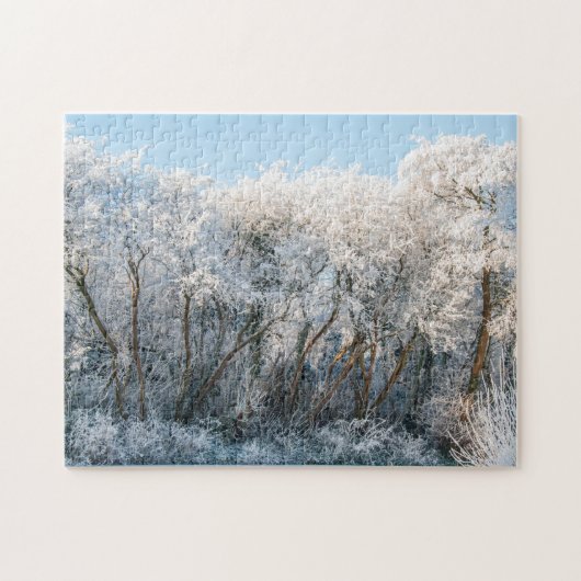 Snowy Trees, 252 stuks Jigsaw Puzzel (Horizontaal)