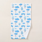 Snowy Trees Bad Handdoek (Handdoek)