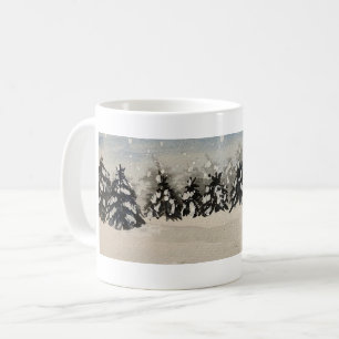 Snowy Trees-Mok Koffiemok