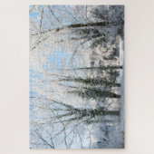 Snowy Trees Winter, 1014 pièces Jigsaw Puzzle (Vertical)