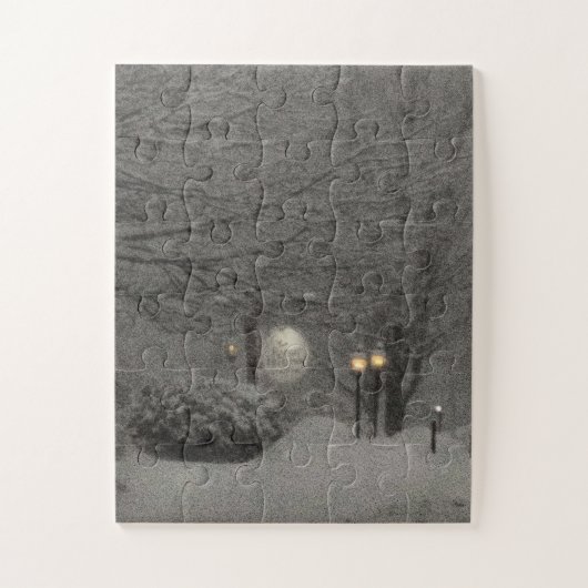 Snowy Vermont Legpuzzel (Verticaal)