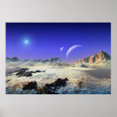 Snowy vista poster (Voorkant)