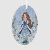 Snowy Winter Brunette Princesse (devant)