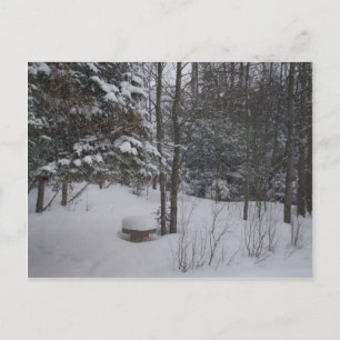 Snowy Winter Day Briefkaart