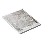 Snowy Winter Forest Notitieblok (Schuin)