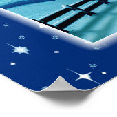 Snowy Winter Holiday Fantasy Poster (Hoek)