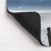 Snowy Winter Landscape Foto Muismat (Hoek)