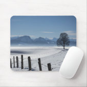 Snowy Winter Landscape Foto Muismat (Met muis)