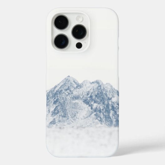 Snowy Winter Mountain Otterbox Case-Mate iPhone Case (Achterkant)