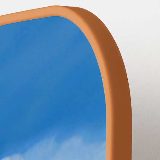 Snowy Winter Pickleball Paddle (Links Detail)