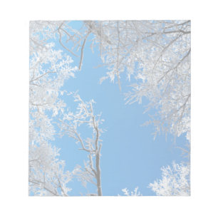 Snowy Winter Scene Notitieblok