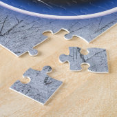 Snowy Winter Scene Quote Legpuzzel (Zijkant)