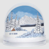 Snowy Winter Sneeuwbol (Voorkant)