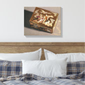 Snuffel Canvas Afdruk (Insitu (Slaapkamer))