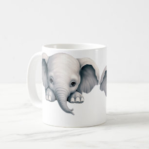 Snuffelende Olifant Koffiemok